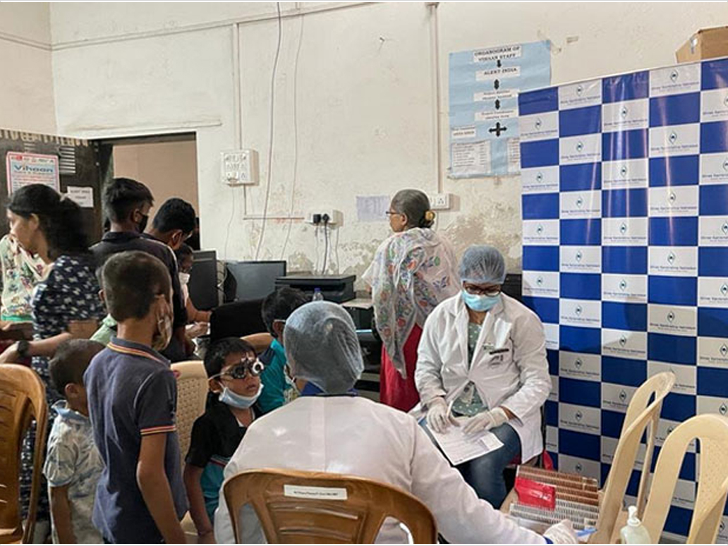 20 MARCH 2022 - FREE EYE CAMP CONDUCTED AT TURBHE 