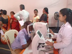 Free Eye checkup camp was organised at Waghbil, Thane